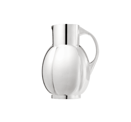 christofle silver-plated four-part water pitcher "normand" 0