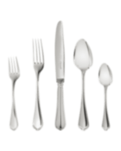 christofle individual place settings (5 pieces) spatours  silver plated 1
