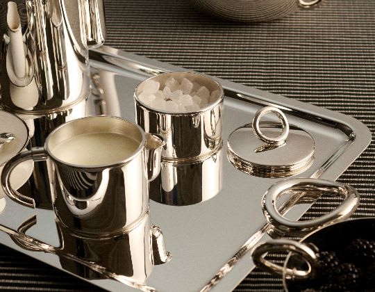 2-Tier Silver-Plated Dessert Stand 2-Tier Silver-Plated Dessert Stand