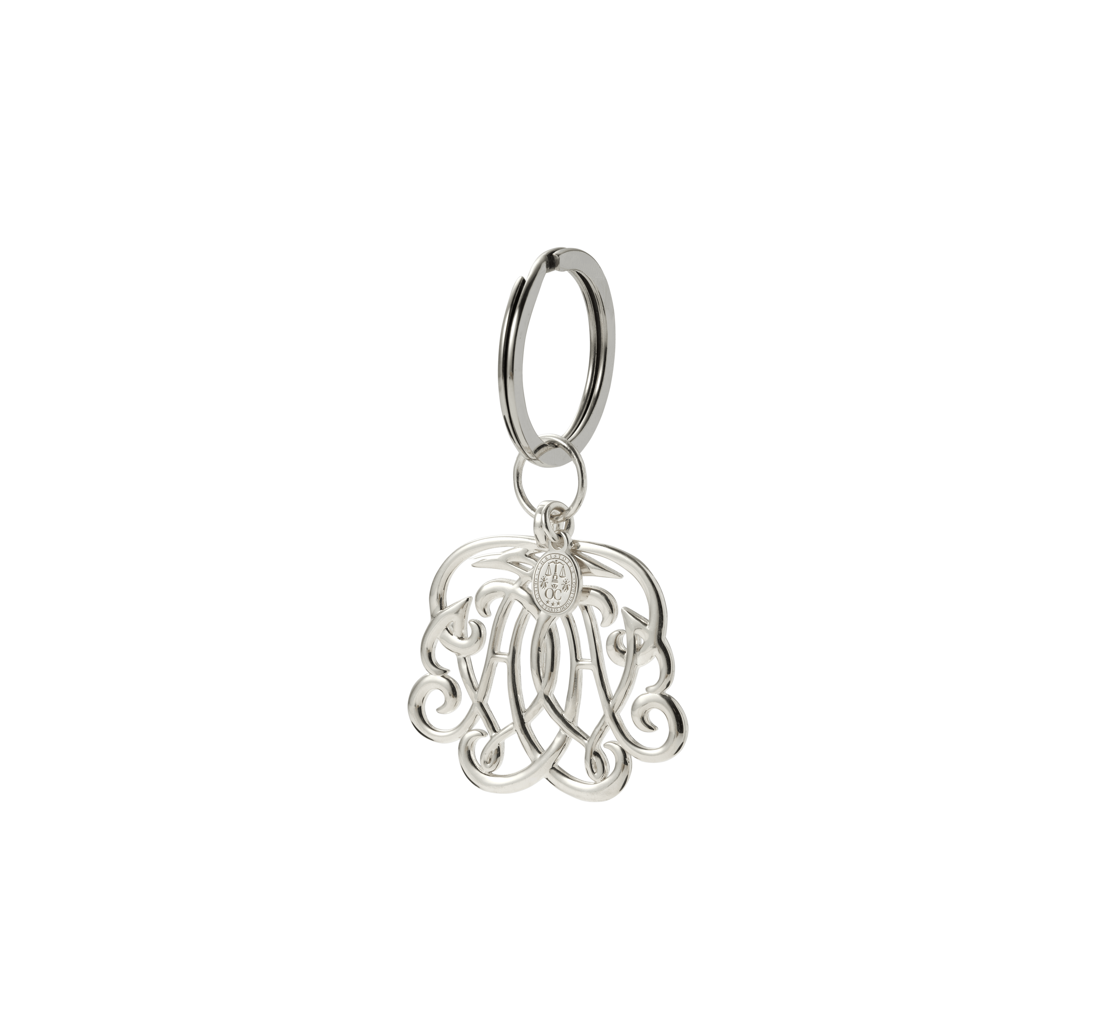 christofle porte-clés au en argent massif - anne de rochechouart duchesse d'uzes 1