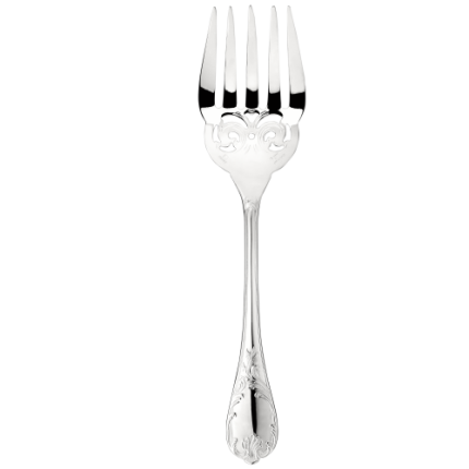 christofle silver-plated fish serving fork 1