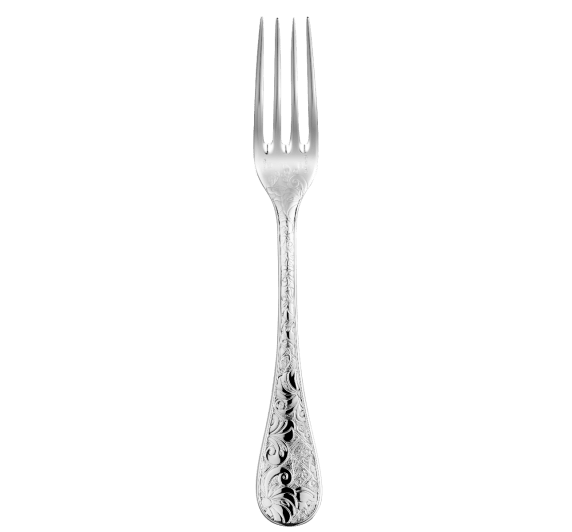 christofle dinner fork jardin d'eden  silver plated 1