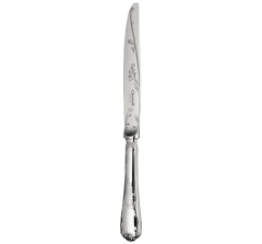 christofle silver plated dinner knife  1