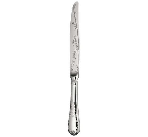 christofle silver plated dinner knife  1