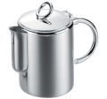 Hot Beverage Jug Vertigo  Silver plated