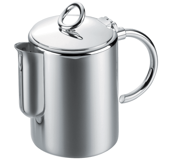 Hot Beverage Jug Vertigo Silver plated | Christofle USA Hot Beverage Jug Vertigo Silver plated | Christofle USA