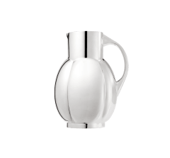 christofle silver-plated four-part water pitcher "normand" 0