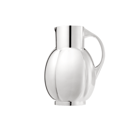 christofle silver-plated four-part water pitcher "normand" 0