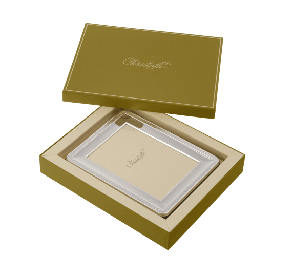 christofle silver plated picture frame - for 13 x 18 cm photos 1