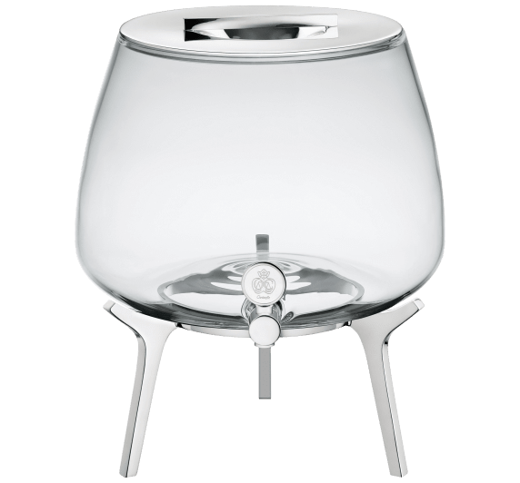 christofle tea fontain  silver time  silver plated 2