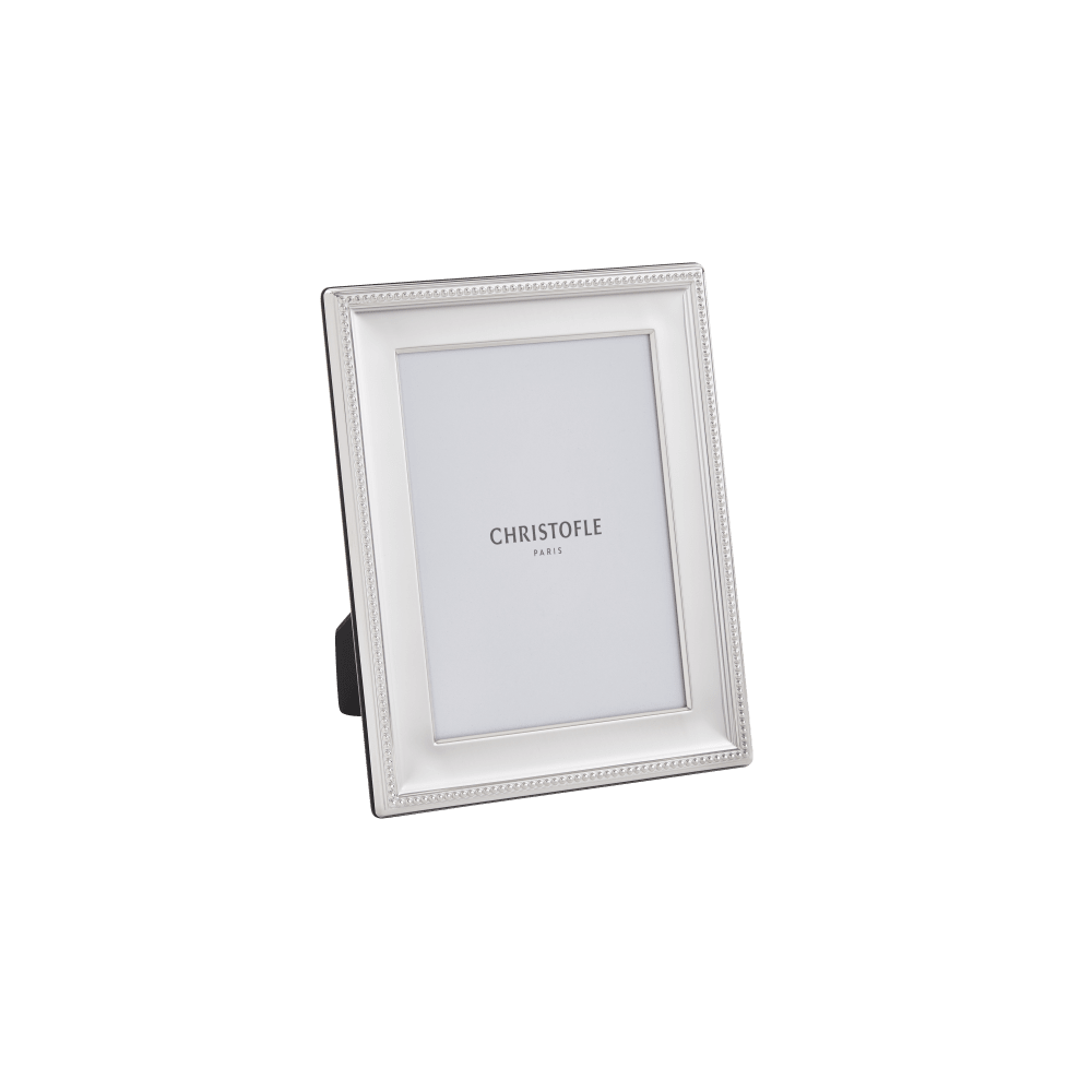 Silver plated picture frame - for 13 18 photos Perles - Christofle
