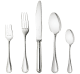christofle individual place settings (5 pieces) malmaison  sterling sil 1