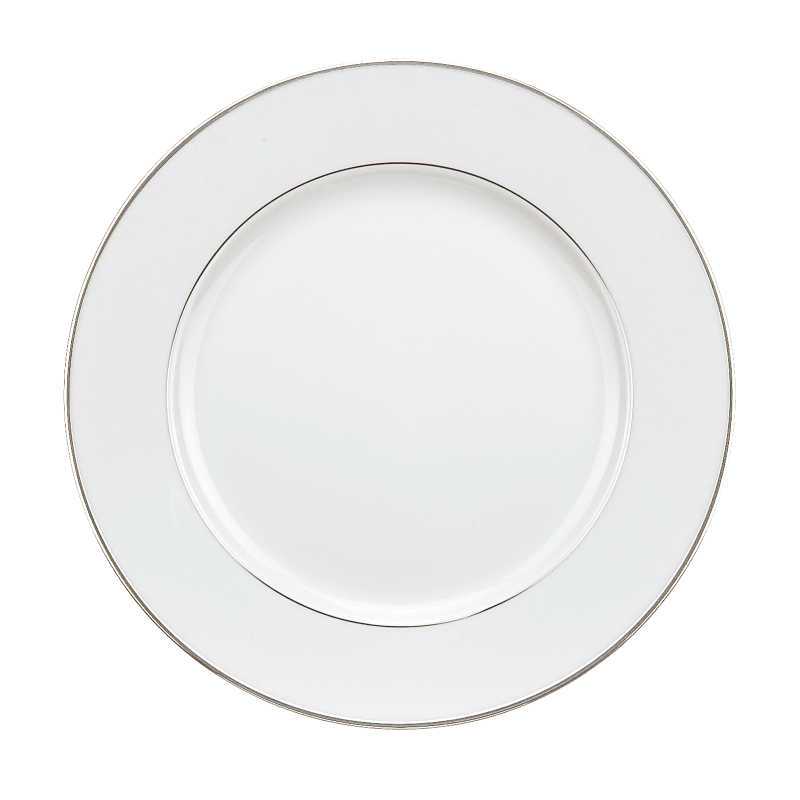 Porcelain Dessert Plate with Leafing Albi
