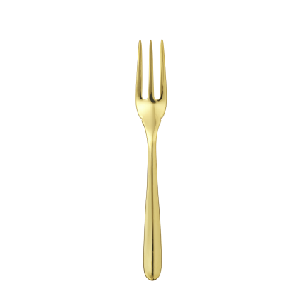 Gold Stainless Steel Fish Fork