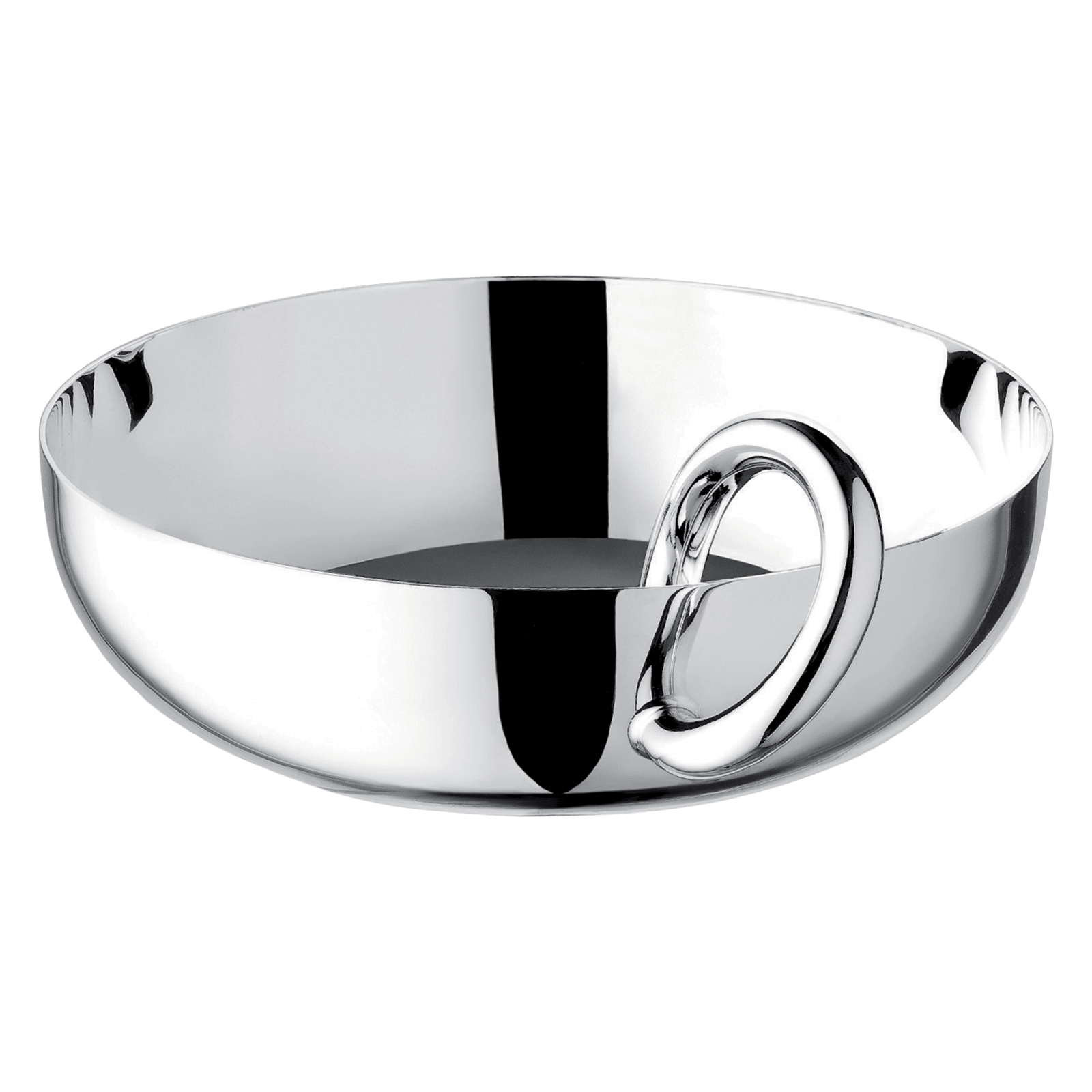 SilverPlated Snack/Trinket Bangle Bowl, Medium Vertigo Christofle