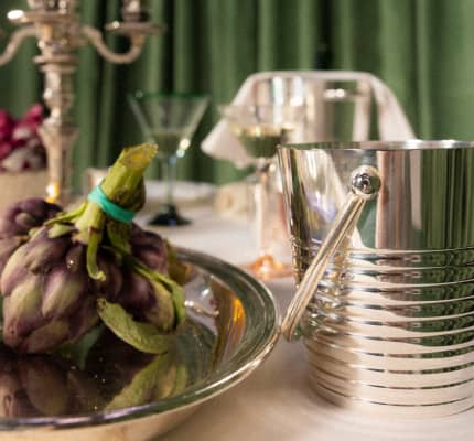 christofle vintage silvered ice bucket 0