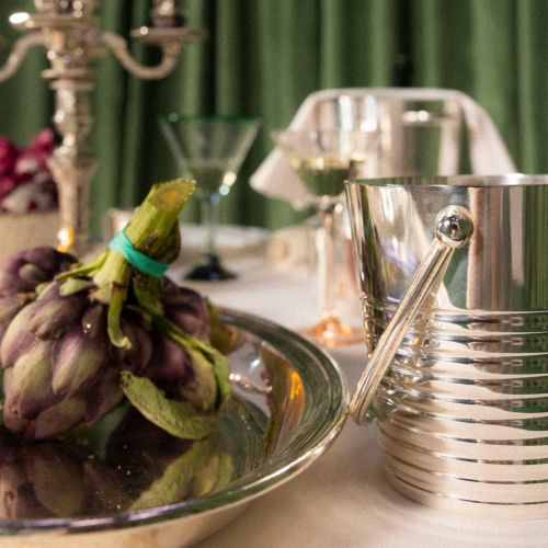 christofle Vintage Silvered Ice Bucket