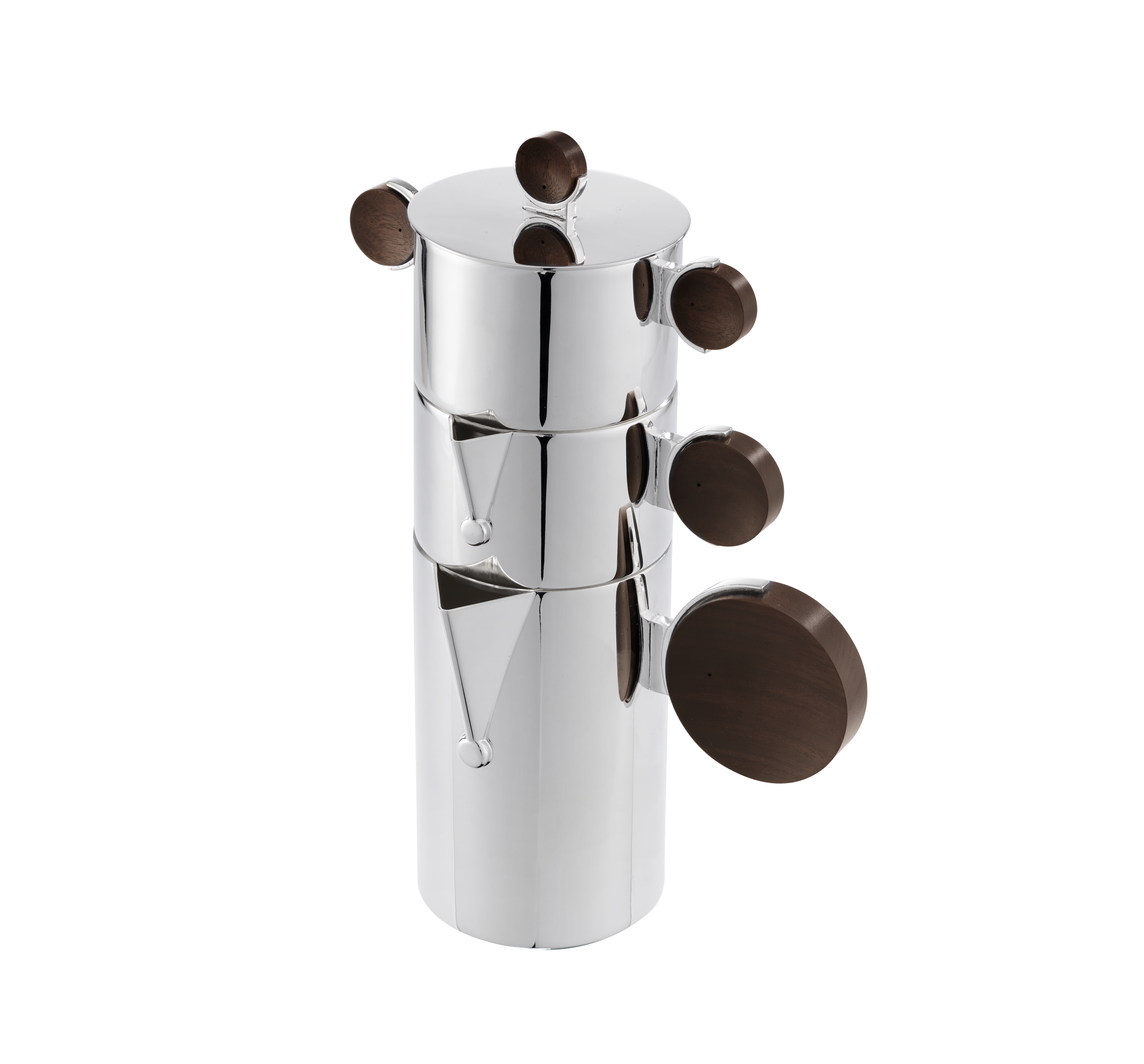 christofle cafetière gigogne en métal argenté 0