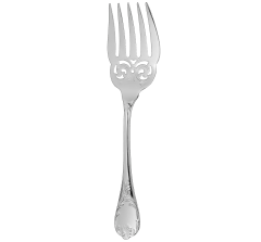 christofle fish serving fork marly  silver plated 3
