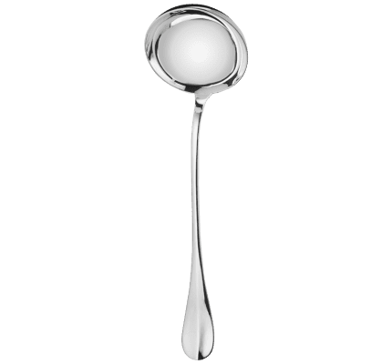 christofle soup ladle fidelio  silver plated 1