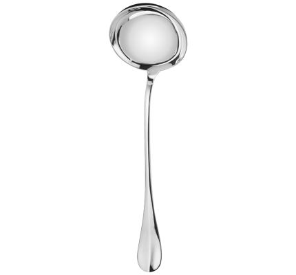 christofle silver-plated soup ladle 1
