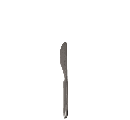christofle black stainless steel butter spreader 1