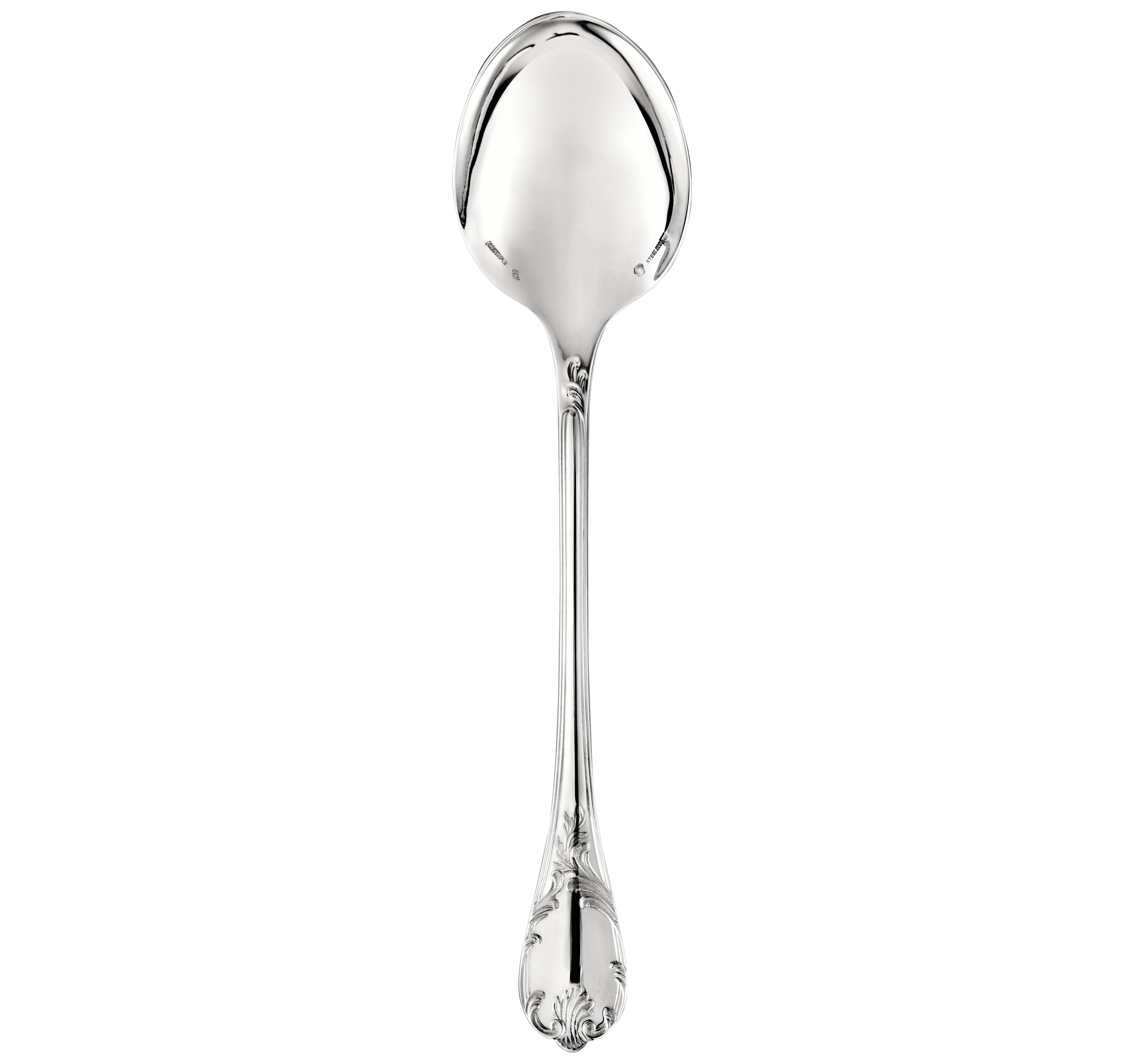 christofle sterling silver serving spoon 1