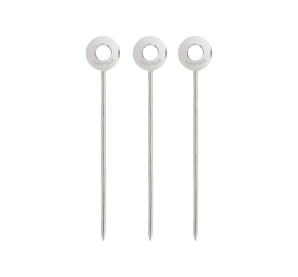 christofle set of 6 cocktail picks oh de christofle  stainless steel 0