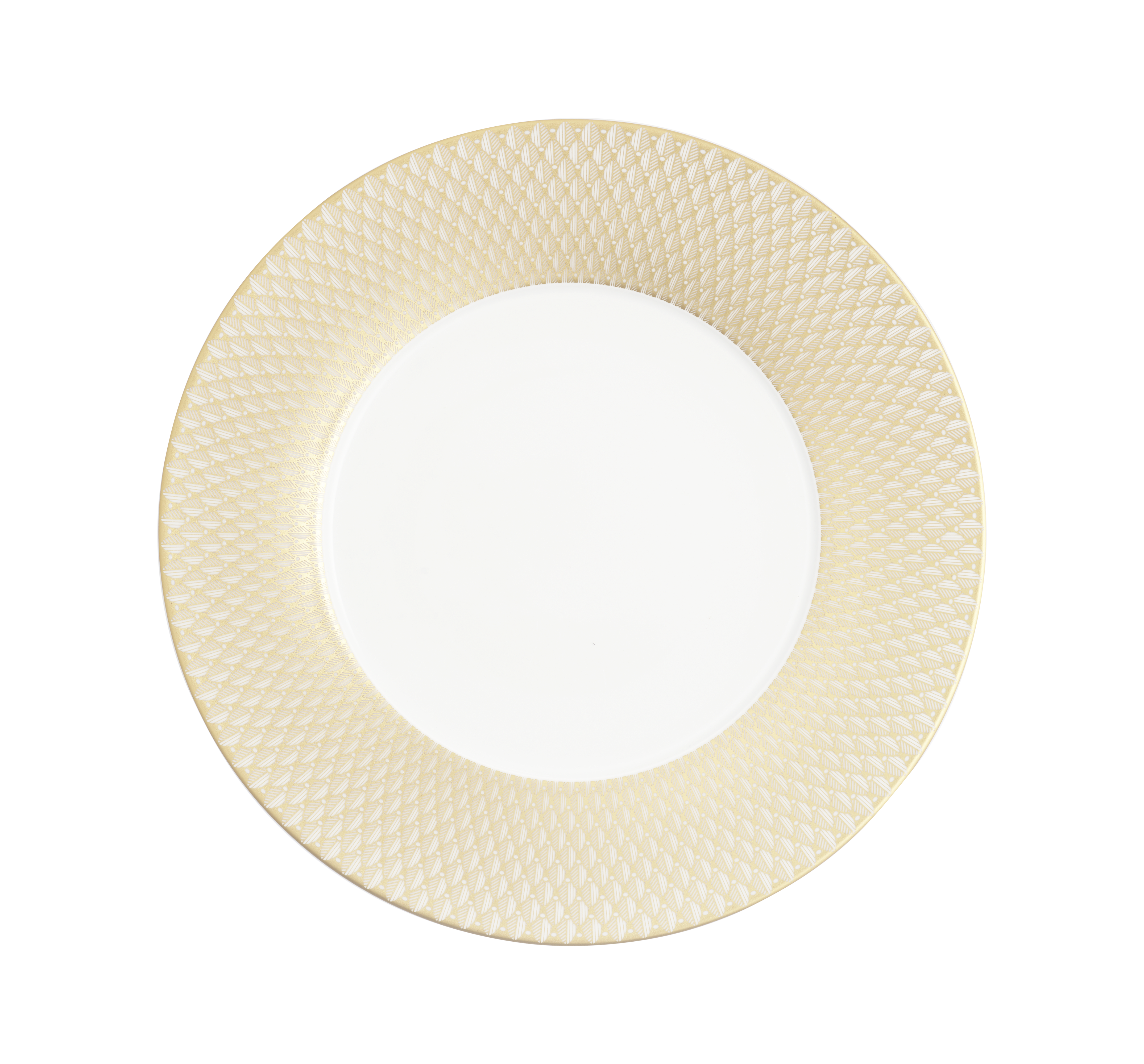 christofle porcelain underplate gold finish 0