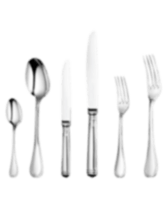 christofle 36 pieces sterling silver flatware set for 6 people with free chest 1