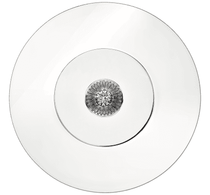 christofle cheese board malmaison  silver plated 1