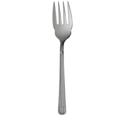christofle serving fork osiris  stainless steel 1