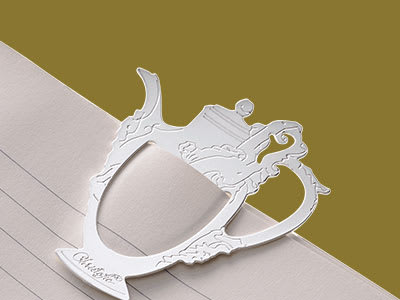 Carrier-Belleuse bookmark | CHRISTOFLE