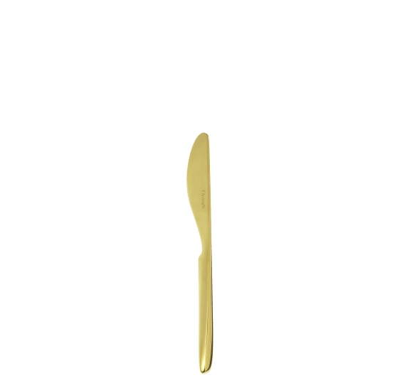 christofle gold stainless steel butter spreader 2