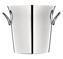 christofle 2 bottle champagne bucket vertigo  silver plated 1