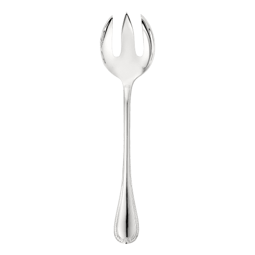 SilverPlated Salad Serving Fork Malmaison