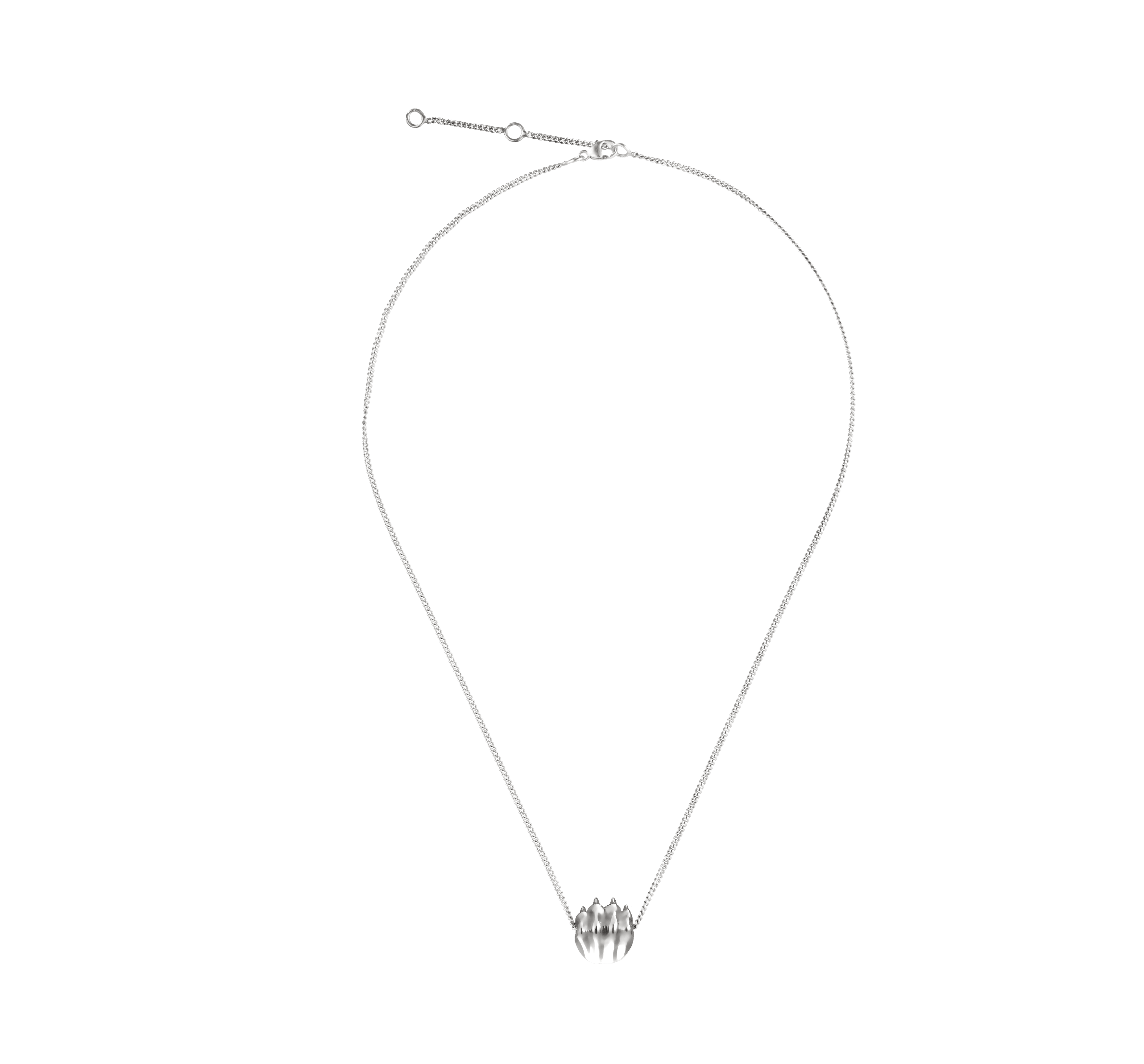 christofle collier pendentif en argent massif rhodié 1