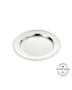 christofle Round plate 27,5 cm, Silverware - Vintage