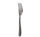 christofle stainless steel table fork - black colour 3