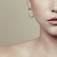 christofle large hoop earrings  idole de christofle sterling silver 2