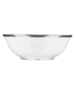 christofle Porcelain Salad Bowl Platinum finish