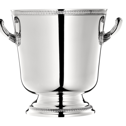 christofle ice bucket malmaison silver plated b04240432 1