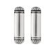 Knife/Chopstick Rests, Set of 2 Malmaison Silver plated