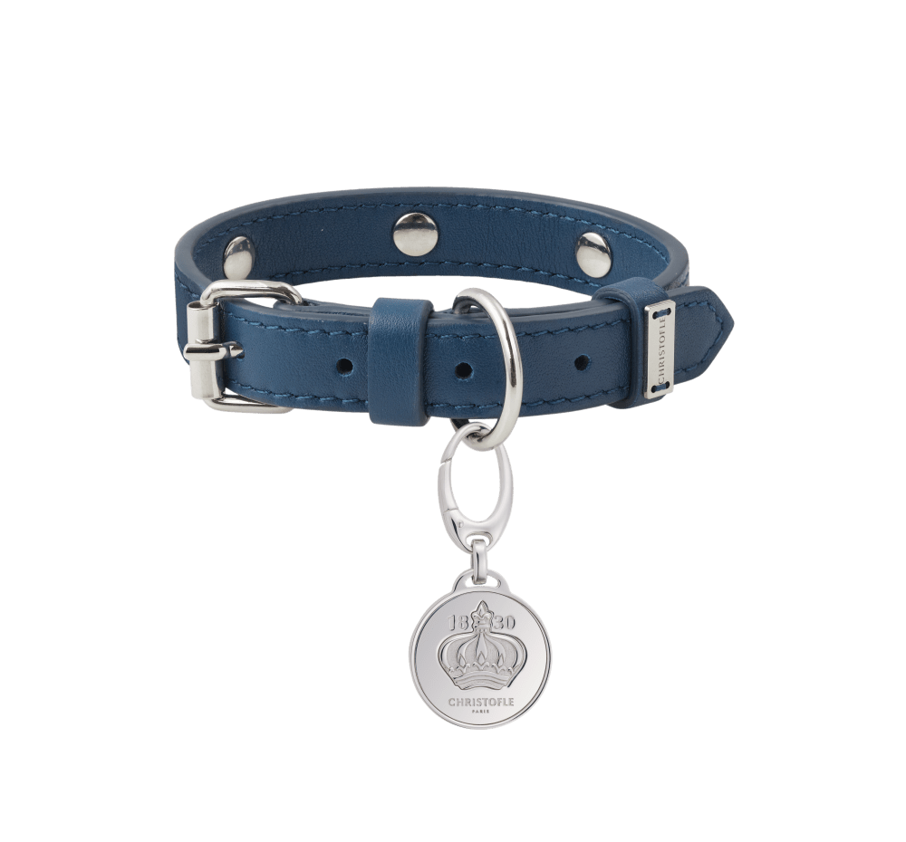 LEATHER ROYAL CAT COLLAR 