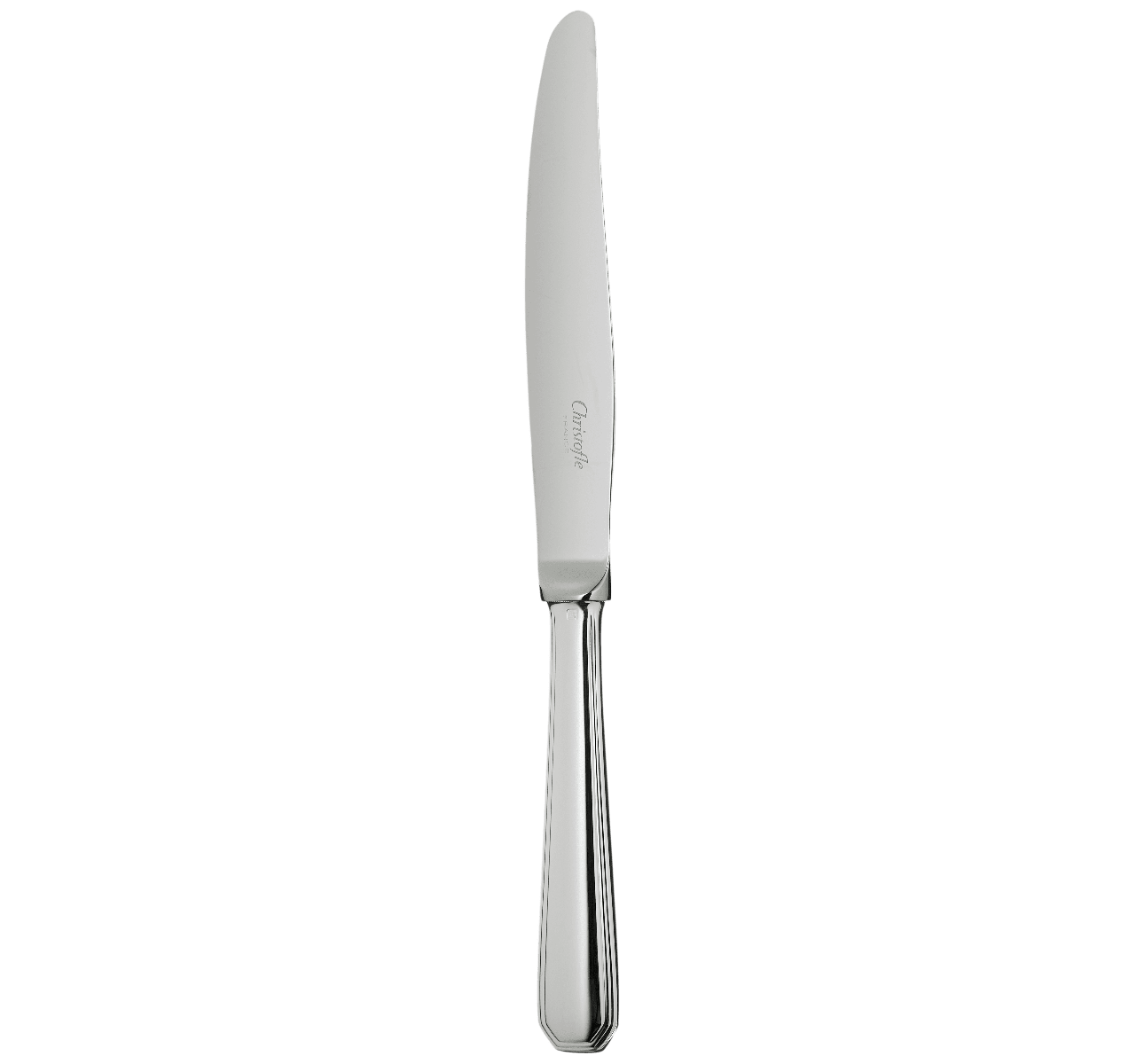 christofle couteau de table en métal argenté 1