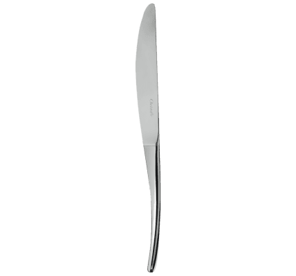 christofle serrated dinner knife elementaire  stainless steel 1