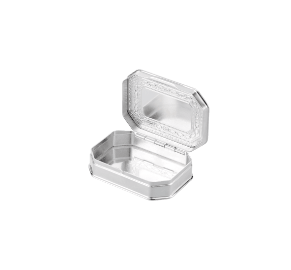 christofle silver-plated cut edges trinket box 1