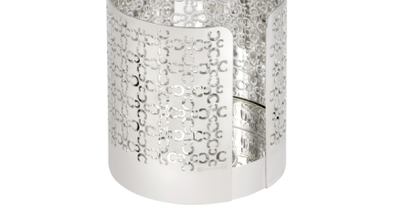 Silver plated small hurricane