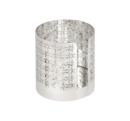 Silver plated small hurricane