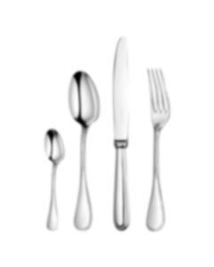 Flatware set for 6 people (24 pieces) Perles  Sterling silve